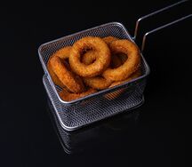 Луковые кольца в кляре