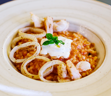 Ризотто с морепродуктами