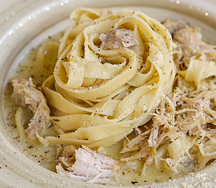 Паста с кроликом