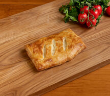 Пирог слоеный с картошкой и грибами