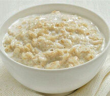 Овсяная каша с маслом