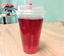  Бабл-ти (лимонад) Голубая малина с джус-боллами Манго