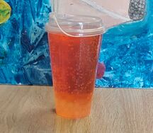  Бабл ти лимонад арбузный с джус-боллами Киви