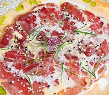 Тунец с маракуйей