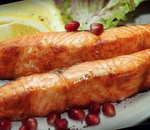 Шашлык из семги 