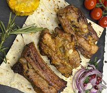 Шашлык из свиных ребрышек 