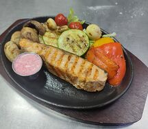 Стейк из семги