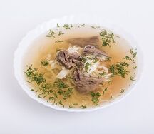Шулэн из говядины с домашней лапшой