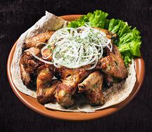 Шашлык из куриных крыльев
