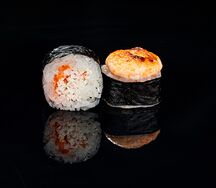 Калифорния запеченная с крабом