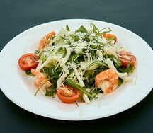 Руккола с морепродуктами
