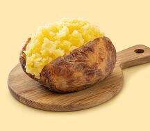 Крошка картошка с растительным маслом