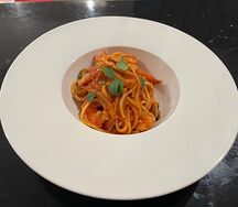 Спагетти с морепродуктами