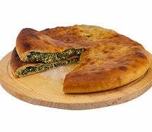 Осетинский с сыром и зеленью
