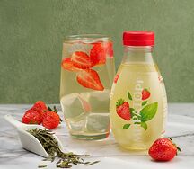 Зеленый чай со вкусом клубника-базилик Мираторг