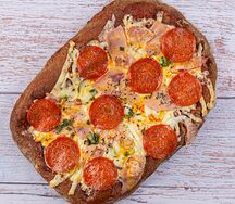 Римская пицца Мясная ржаная