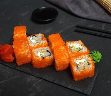 Ролл Калифорния с креветками