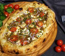 Сливочный Лахмаджун с сыром