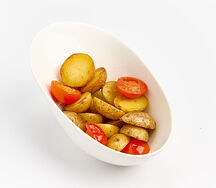 Картофель, печенный с чесноком