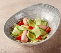 Сосиски с макарошками