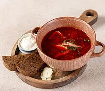 Борщ с говядиной