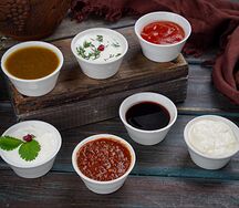 Мацони с зеленью