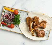 Шашлык из каре ягненка