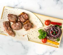 Шашлык из седла ягненка