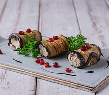 Баклажаны с ореховой начинкой