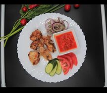 Шашлык из куриной мякоти
