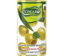 Оливки зелёные без косточки Comaro