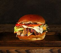 Бургер pulled pork
