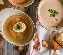 Куриный суп с лапшой