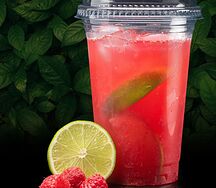 Лимонад малиновый