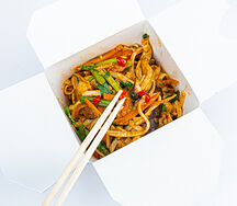 Малазийский вок со свининой