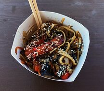 Шаньдунский вок с курицей