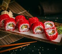 Ролл Филадельфия с масаго