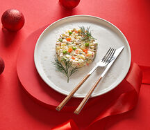 Салат Оливье с курицей на компанию