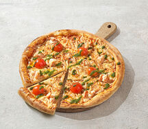 Пицца с морепродуктами