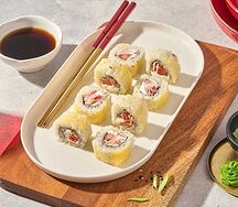 Ролл с беконом