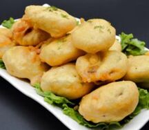 Баклажаны со свиным фаршем пирожки