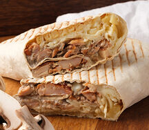 Чизурма с грибным соусом