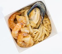 Wok с тайской креветкой