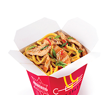 Вок Карбонара с пшеничной лапшой Основной