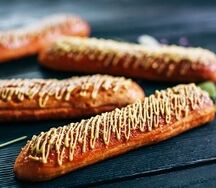 Эклер карамельный пломбир