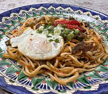 Лагман жареный