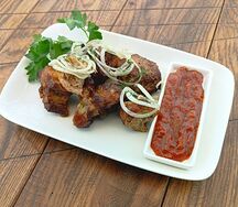 Шашлык из cвинoй шеи по Хабаровски