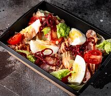 Салат Лаффа с беконом