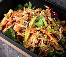 Салат Азиатский с курицей