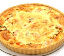Пирог с морепродуктами заливной